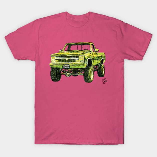 Bubba Truck T-Shirt by Joodls